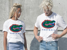Load image into Gallery viewer, Florida Gators Football - White Unisex T Shirt Multiple Size