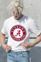 Load image into Gallery viewer, Alabama Crimson Tide Logo - White Unisex T Shirt Multiple Size