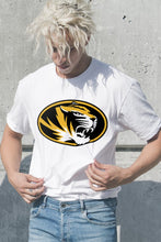 Load image into Gallery viewer, Missouri Tigers - White Unisex T Shirt Multiple Size