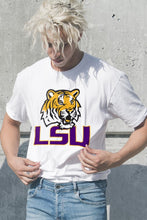 Load image into Gallery viewer, LSU Tiger - White Unisex T Shirt Multiple Size