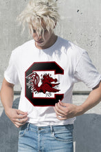 Load image into Gallery viewer, South Carolina Gamecocks - White Unisex T Shirt Multiple Size