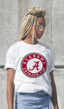 Load image into Gallery viewer, Alabama Crimson Tide Logo - White Unisex T Shirt Multiple Size