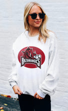 Load image into Gallery viewer, Arkansas Razorbacks - White Crew Neck Sweatshirt