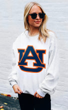 Load image into Gallery viewer, Auburn Tigers - White Crew Neck Sweatshirt