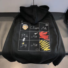 Load image into Gallery viewer, Choose me, Pick me, Buy me Black &amp; White color Unisex Pullover Hoodie by Reephie